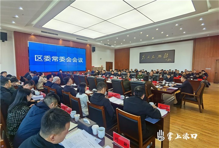 李晓彤主持召开区委常委会2024年第20次会议(图1)