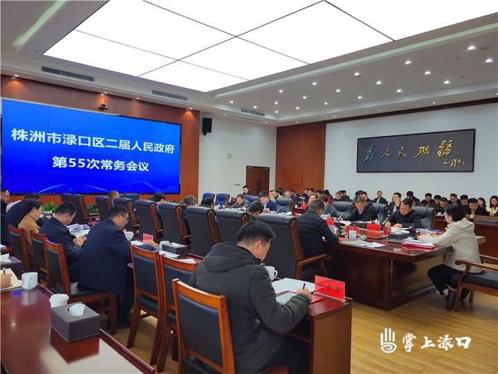 赖晓智主持召开区二届政府第55次常务会议(图1)